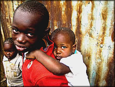 Kibera Slum, Nairobi, Kenya